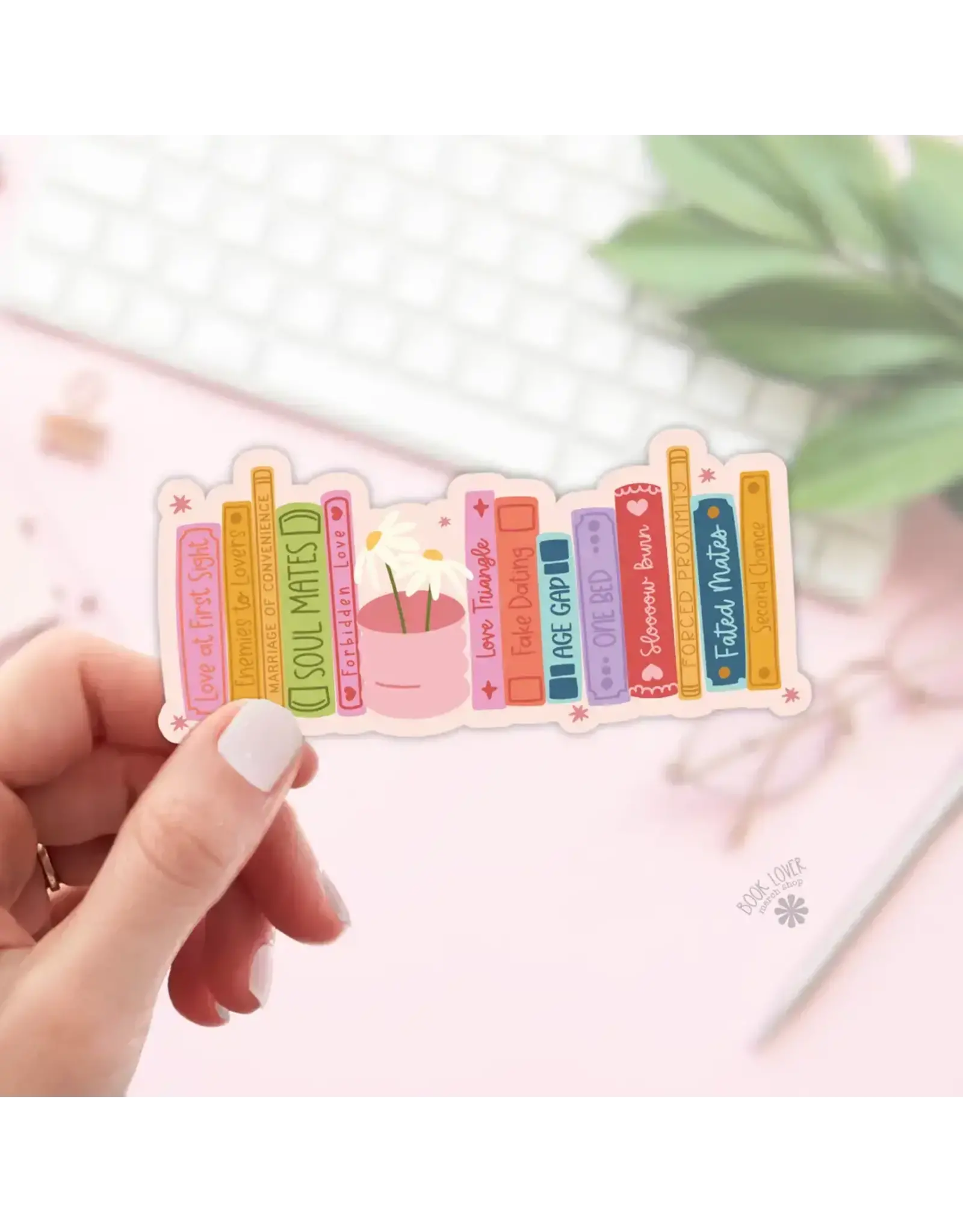 Radical Buttons Book Tropes Smut Sticker