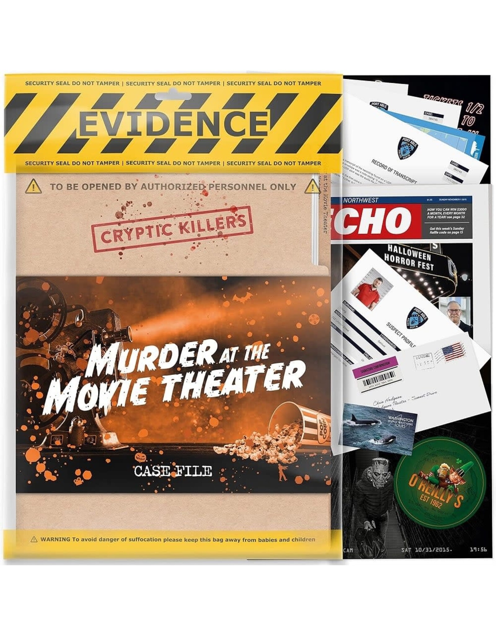Cryptic Killers: Murder at the Movie Theater