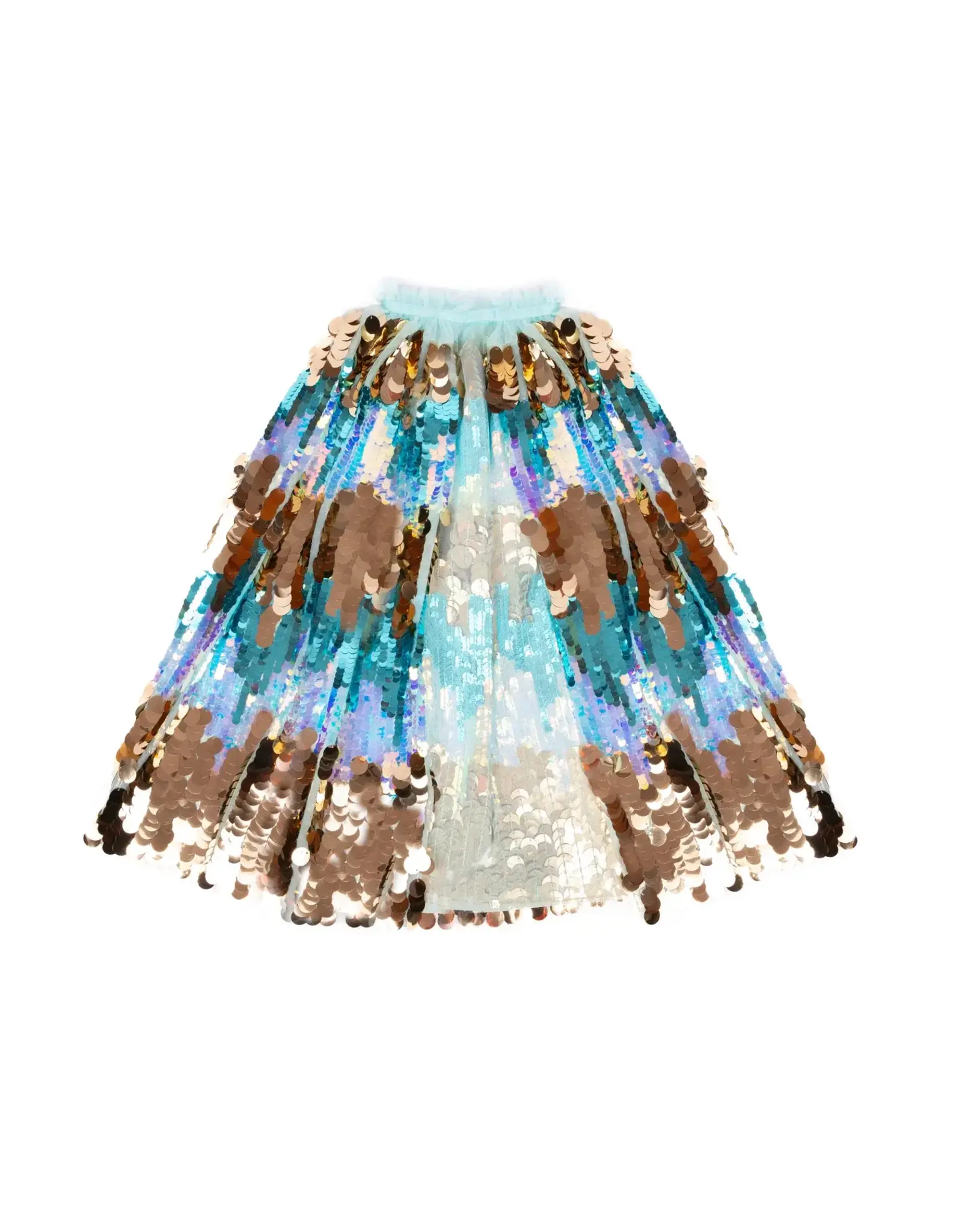 Great Pretenders The 5th Avenue Pailette Cape, Mermalicious, Size 4/6