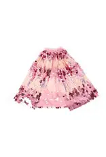 Great Pretenders The 5th Avenue Pailette Cape, Gold/Light Pink, Size 4/6