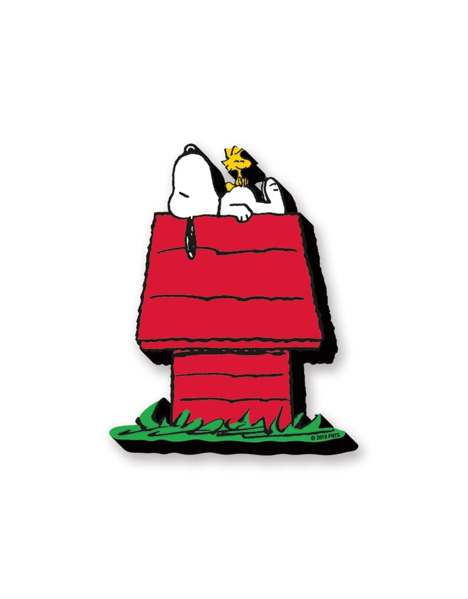 NMR Peanuts Snoopy Dog House Funky Chunky Magnet