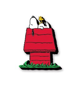 NMR Peanuts Snoopy Dog House Funky Chunky Magnet