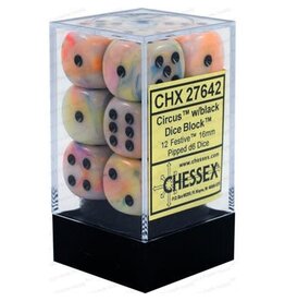 Festive: 12D6 Circus/Black Dice Festive: 12D6 Circus/Black Dice