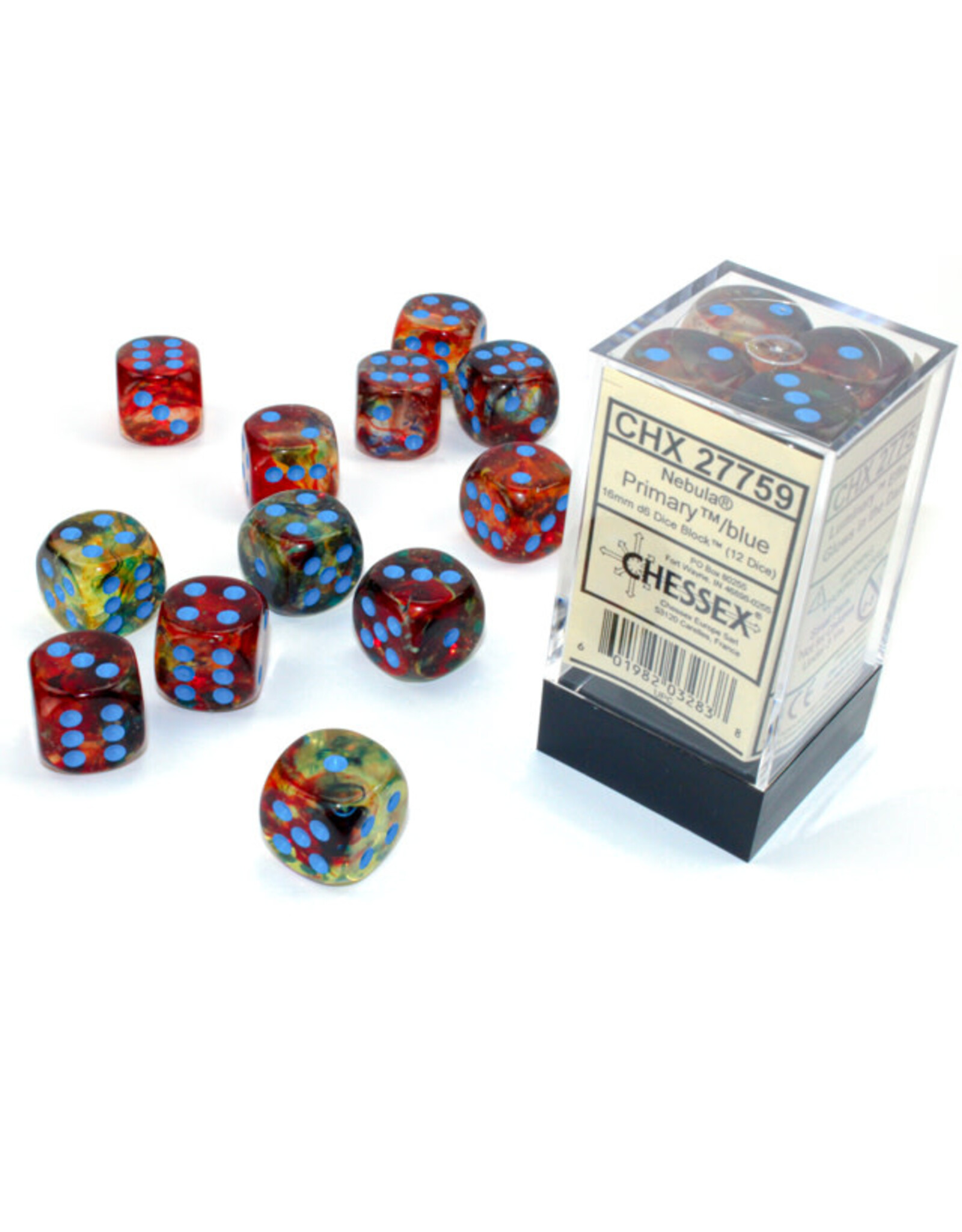 Nebula: 12D6 Primary/Blue Luminary Dice