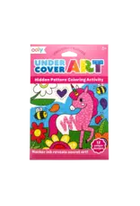 Ooly Undercover Art: Hidden Pattern Coloring Activity - Unicorn Friends