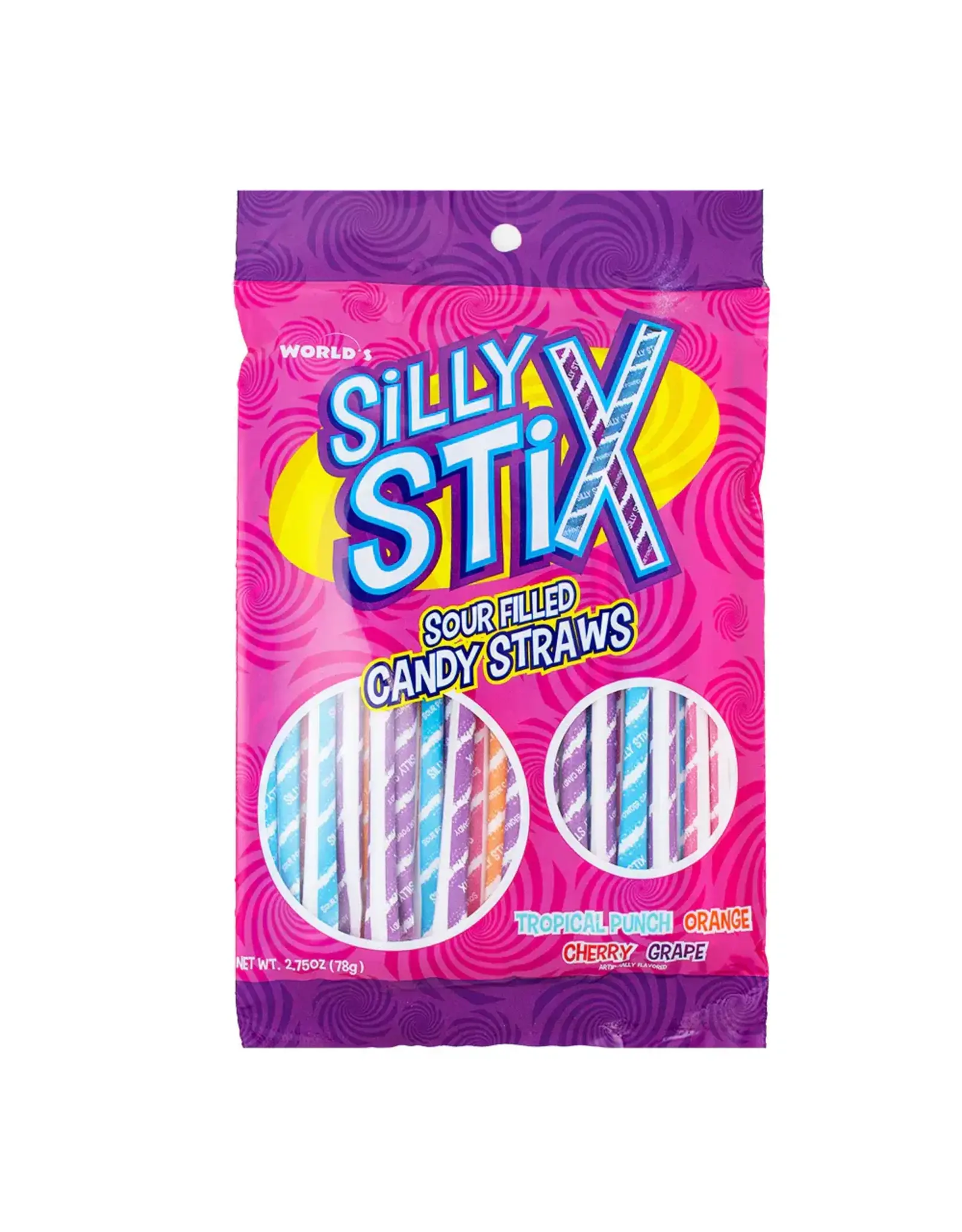 World Silly Stix Straws
