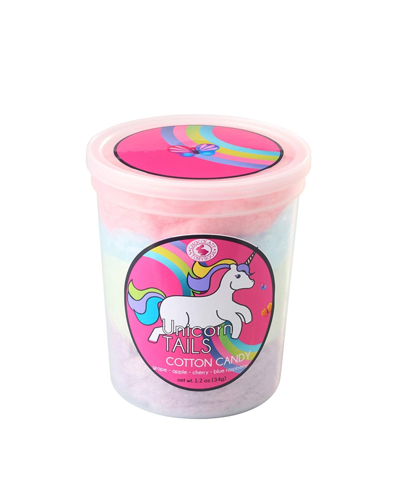 Chocolate Storybook Cotton Candy - Unicorn Tails