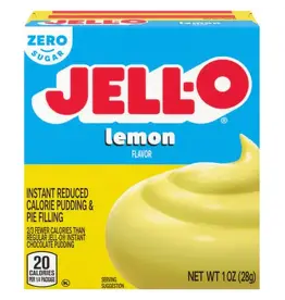 Kraft Jell-O Instant Pudding Sugar Free Lemon