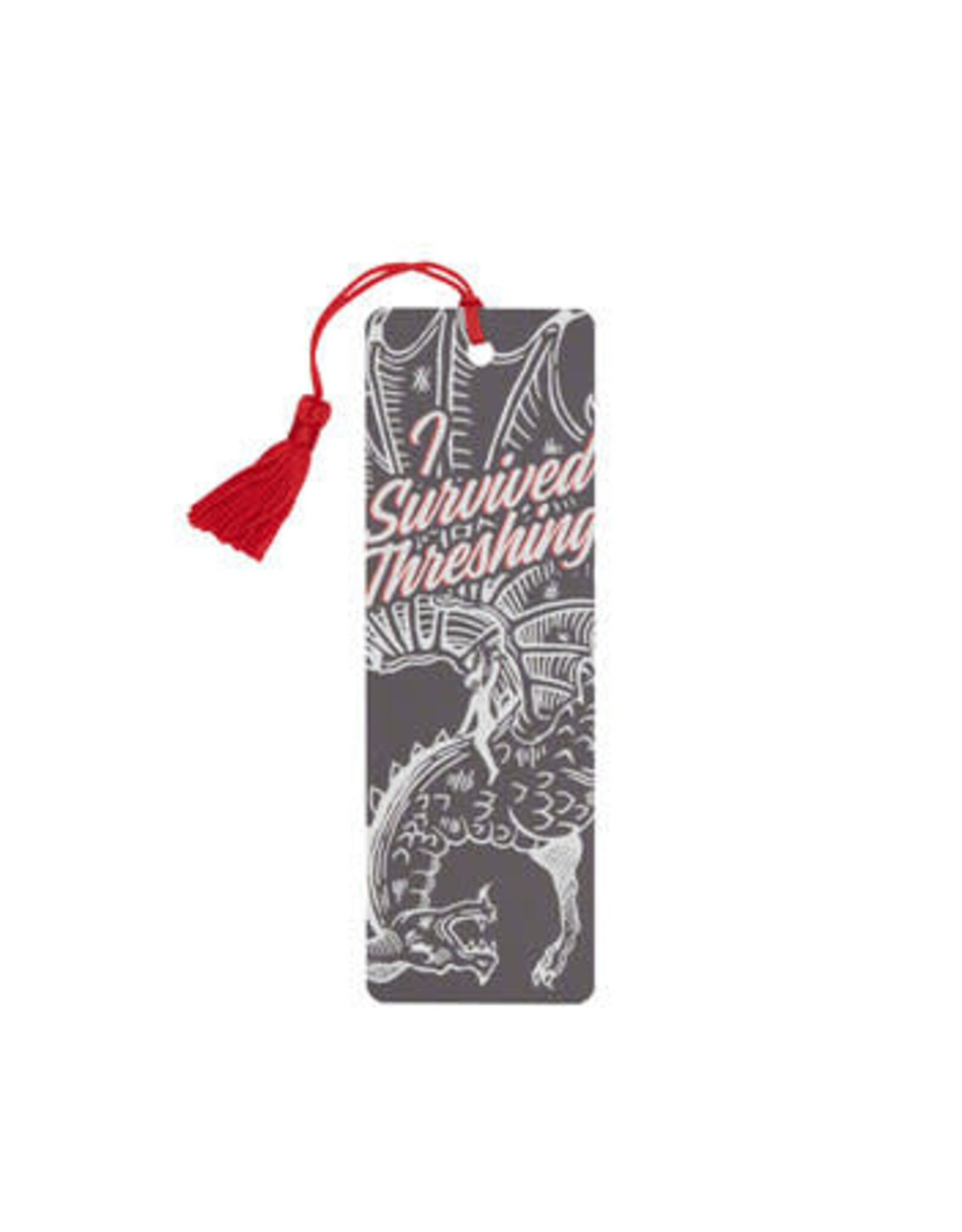 Out of Print Fourth Wing: I Survived Threshing Bookmark