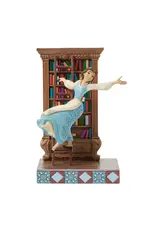 Jim Shore Belle with Bookshelf Jim Shore Belle with Bookshelf