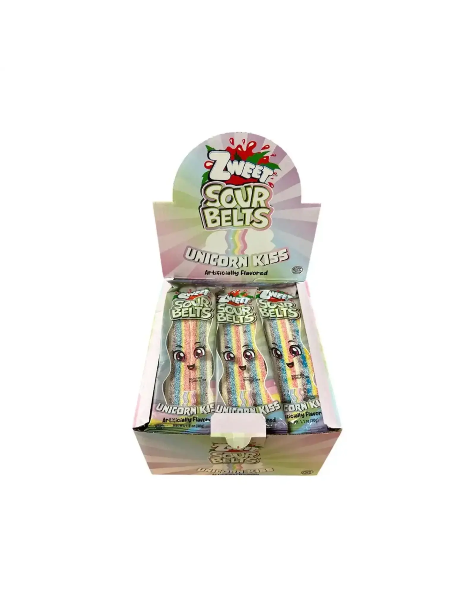 Zweet Sour Belts Unicorn Mini (Halal & Kosher Certified)