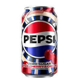 Pepsi Wild Cherry & Cream Zero Sugar