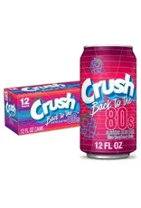 Crush Back to the 80's Electric Blue Razz Soda