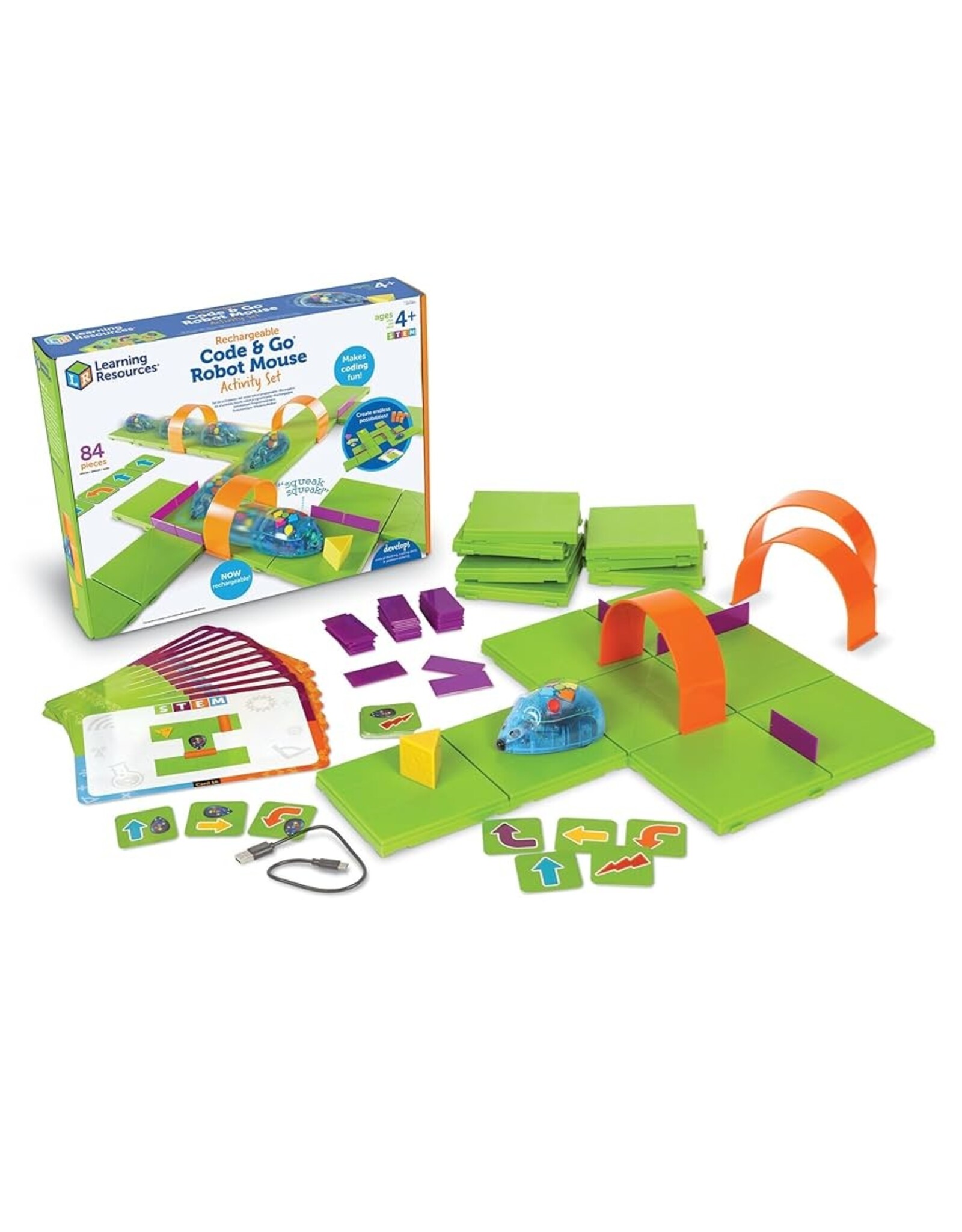 Learning Resources Code & Go Mouse Activity Set - Rechargeable