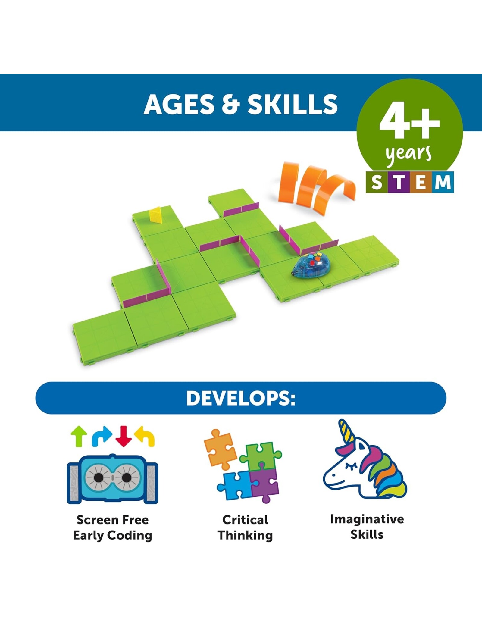 Learning Resources Code & Go Mouse Activity Set - Rechargeable