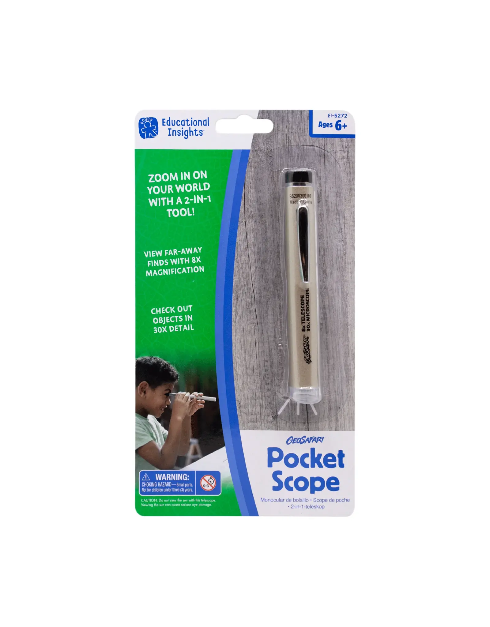 Educational Insights GeoSafari Pocket Scope