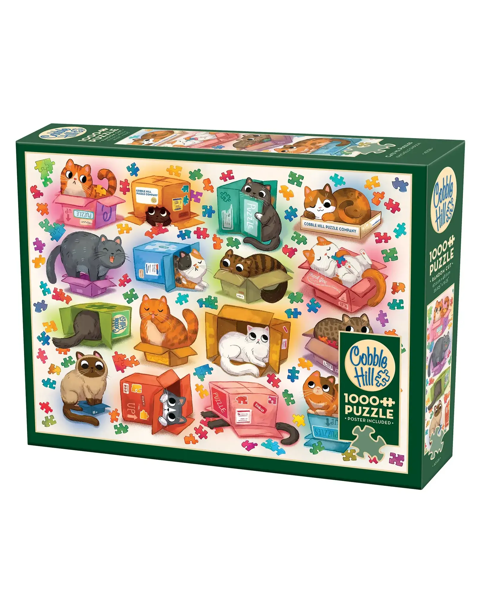 Cobble Hill Cats vs. Puzzles 1000pc