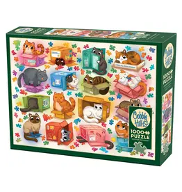 Cobble Hill Cats vs. Puzzles 1000pc