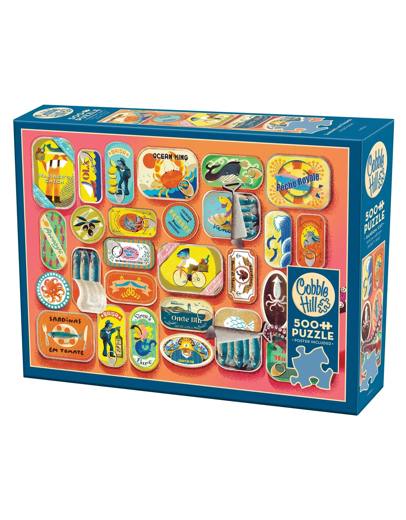 Cobble Hill Sardines and Friends 500pc
