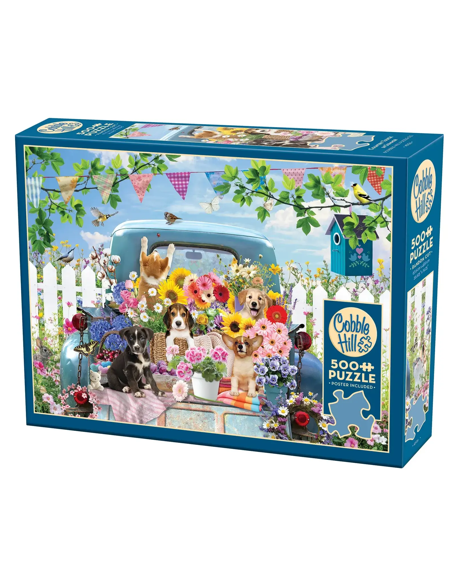 Cobble Hill Country Truck in Summer 500pc