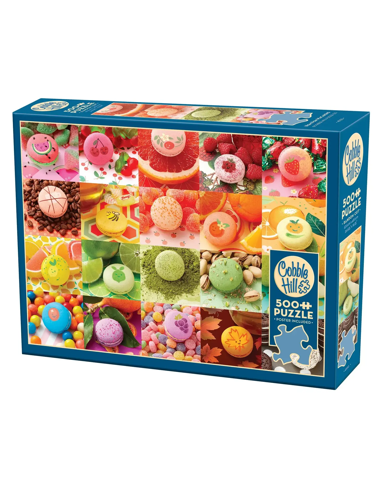 Cobble Hill Nom Nom Macarons 500pc