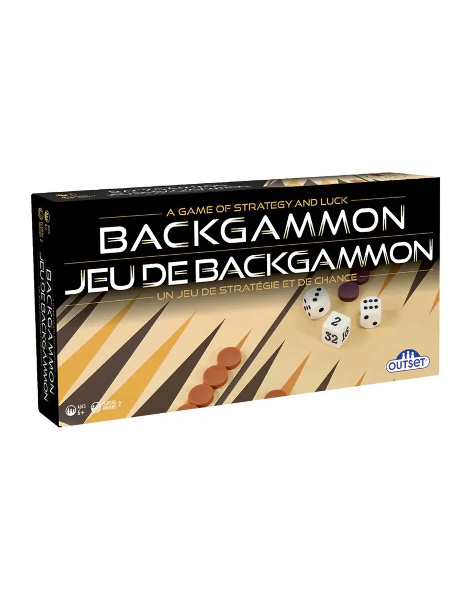 Outset Media Backgammon (Plastic)