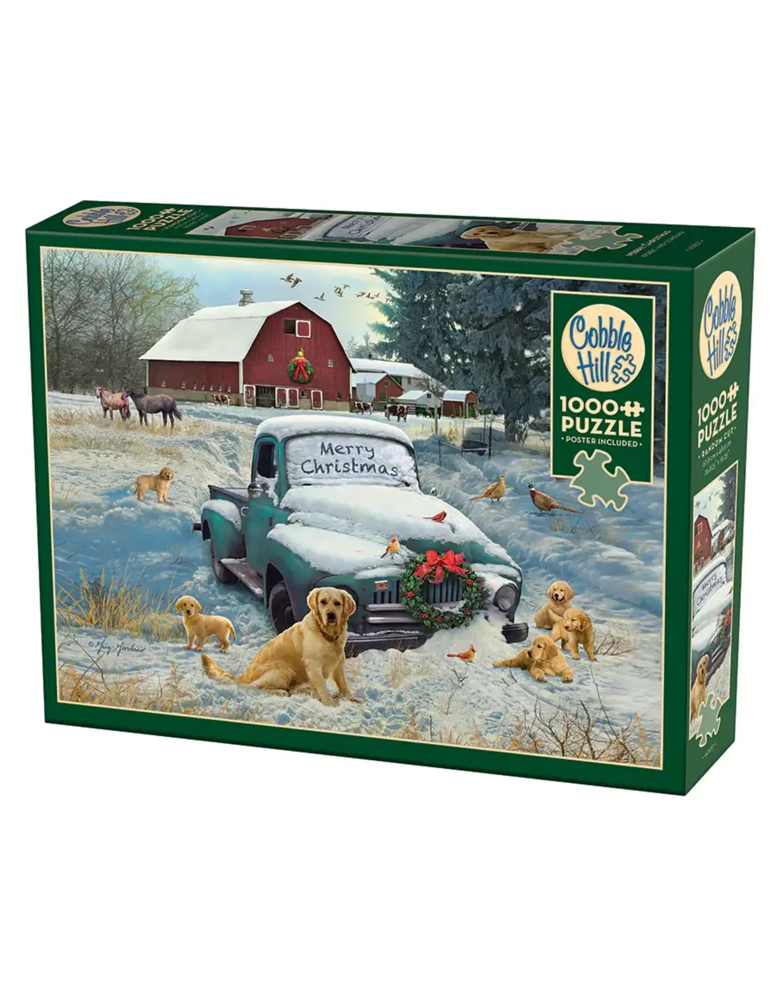 Cobble Hill Merry Christmas 1000pc