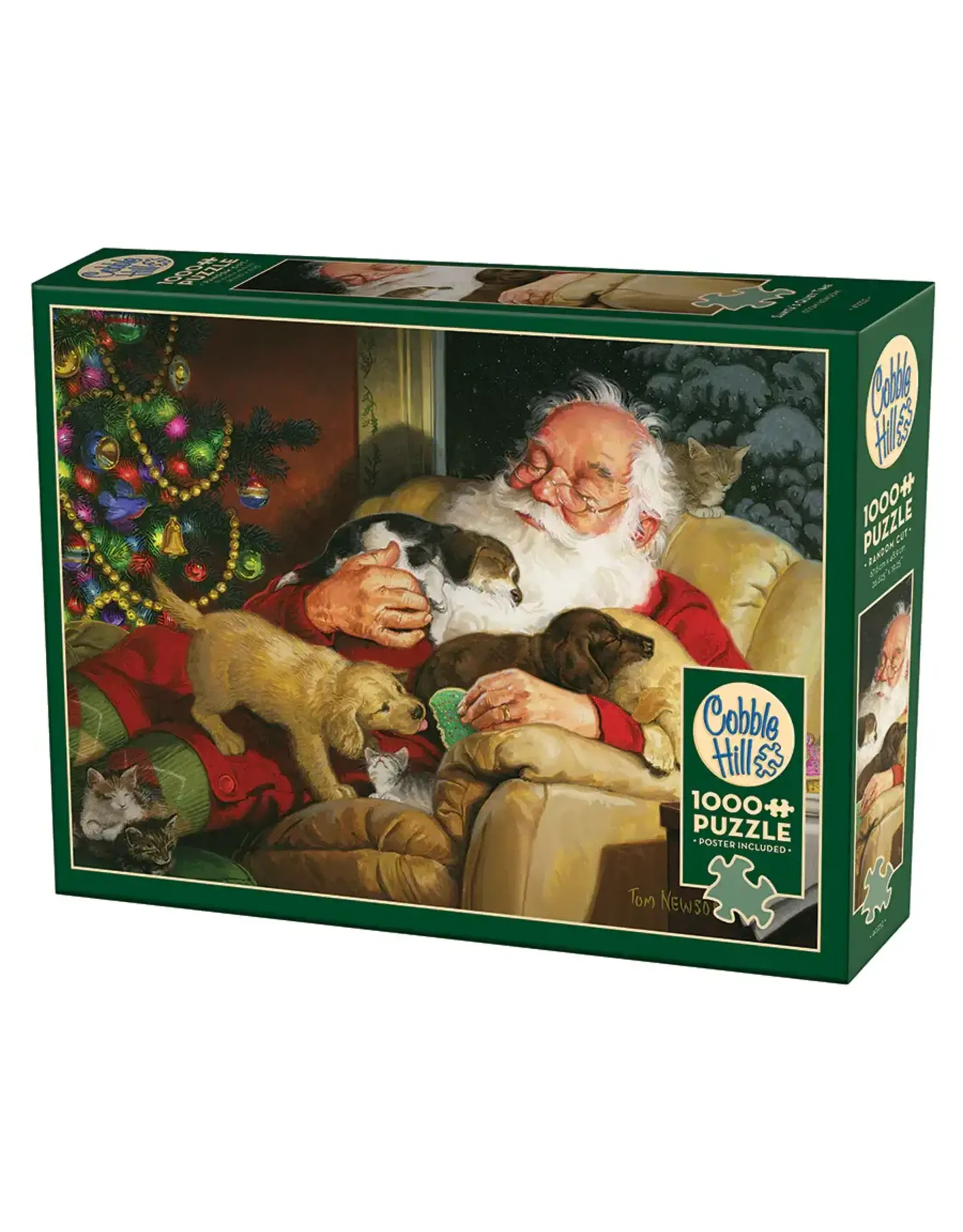 Cobble Hill Santa's Quiet Time 1000pc