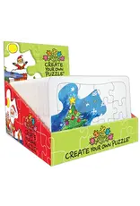 Cobble Hill Create Your Own Puzzle: 5 x 7 Christmas Postcard