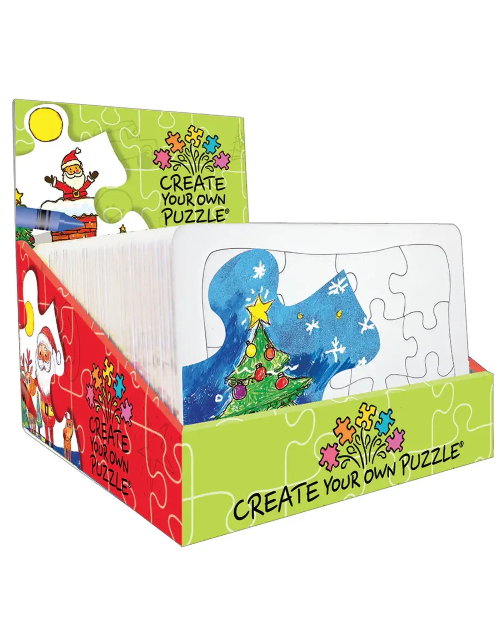 Cobble Hill Create Your Own Puzzle: 5 x 7 Christmas Postcard