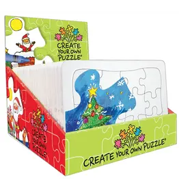 Cobble Hill Create Your Own Puzzle: 5 x 7 Christmas Postcard