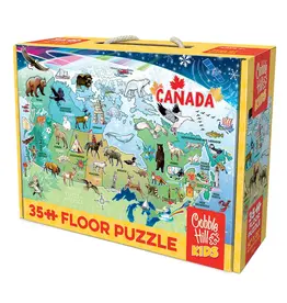 Cobble Hill Map of Canada 35pc
