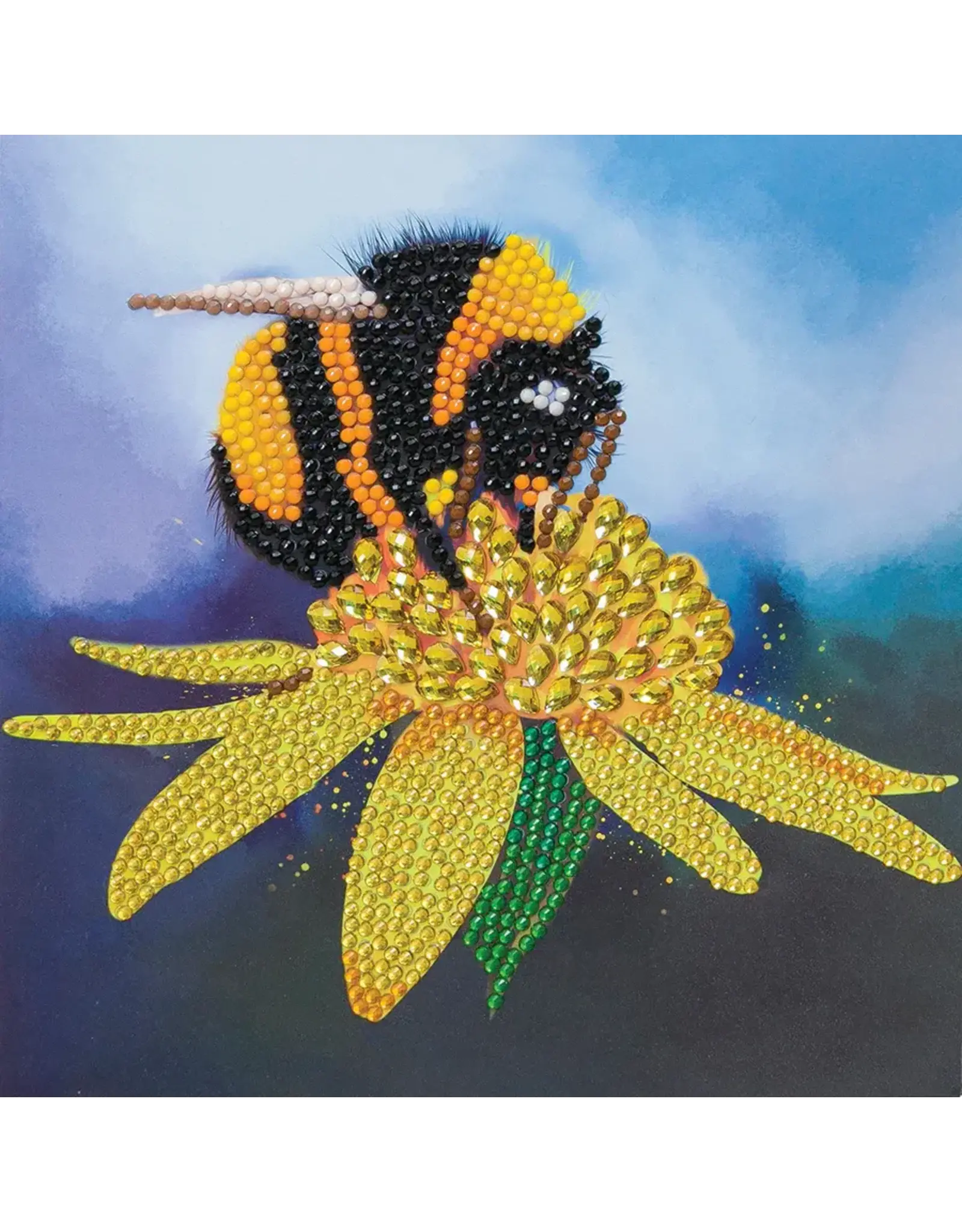 D.I.Y Crystal Art Kit Crystal Art Card Kit: Bumblebee
