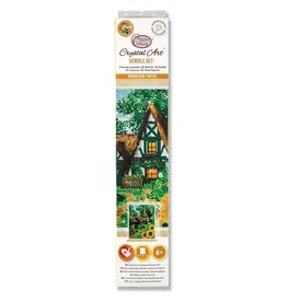 D.I.Y Crystal Art Kit Crystal Art Scroll Kit: Woodland Thatch