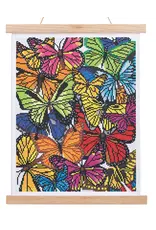 D.I.Y Crystal Art Kit Crystal Art Scroll Kit: Technicolour Kaleidoscope