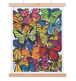 D.I.Y Crystal Art Kit Crystal Art Scroll Kit: Technicolour Kaleidoscope