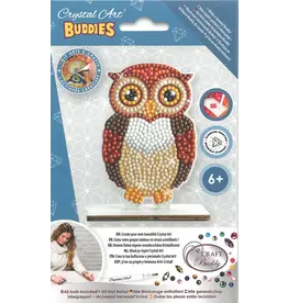 D.I.Y Crystal Art Kit Crystal Art Buddies: Fantasy - Owl