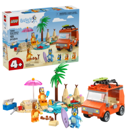 Lego Bluey's Beach & Family Car Trip
