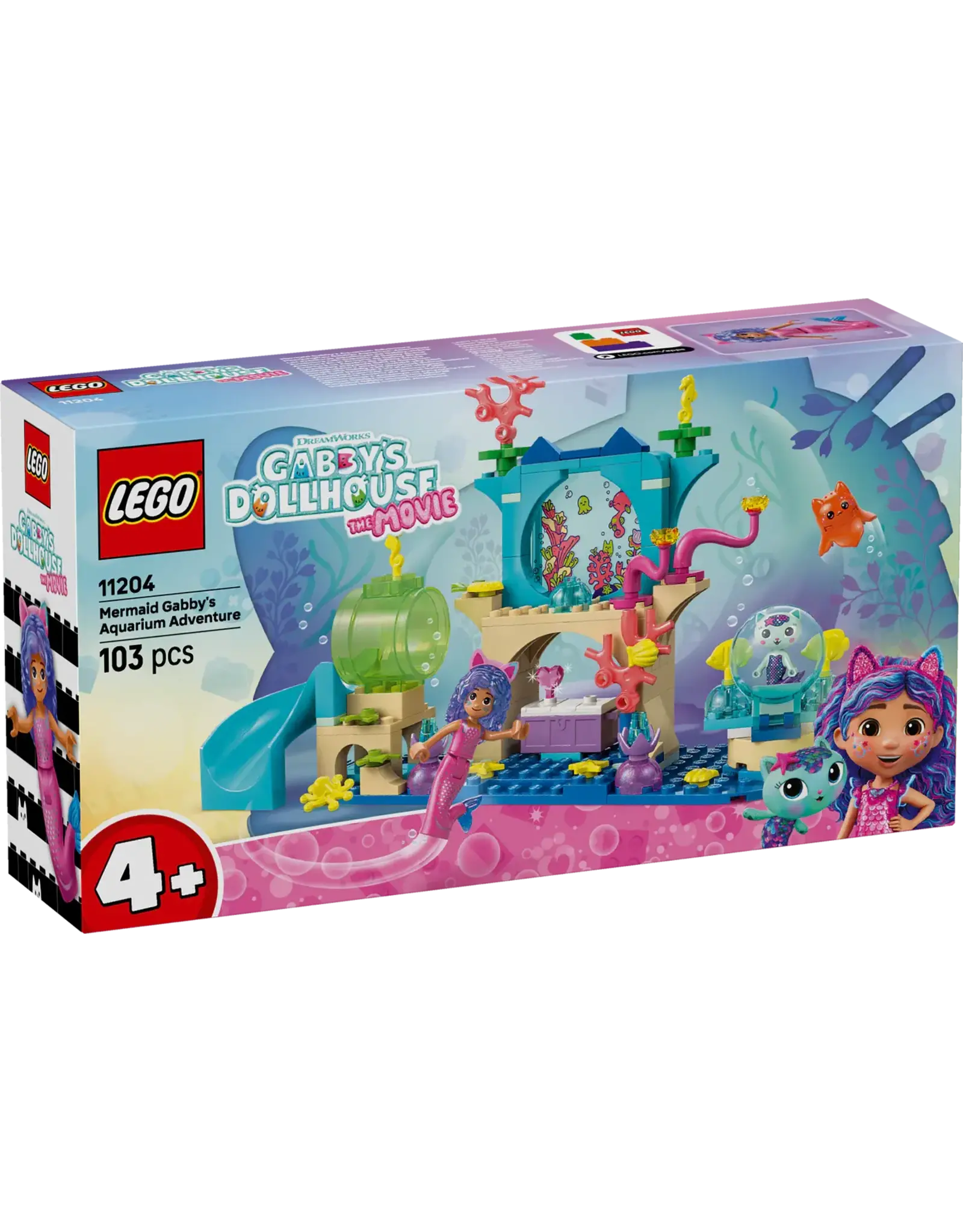Lego Mermaid Gabby's Aquarium Adventure