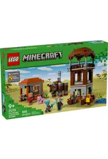 Lego The Pillager Outpost and Ravager