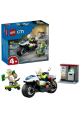 Lego Police Motorcycle Chase