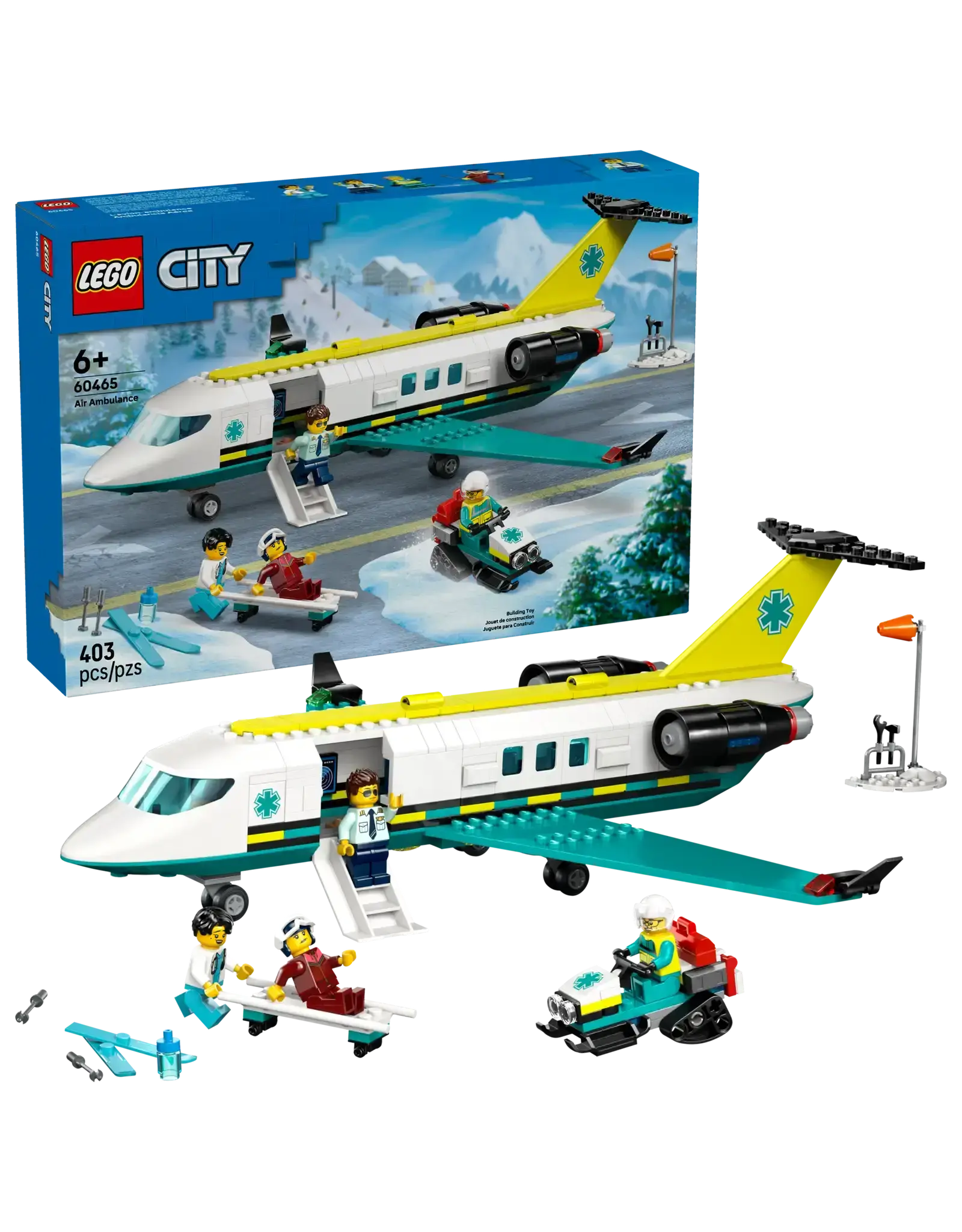 Lego Emergency Air Ambulance Airplane