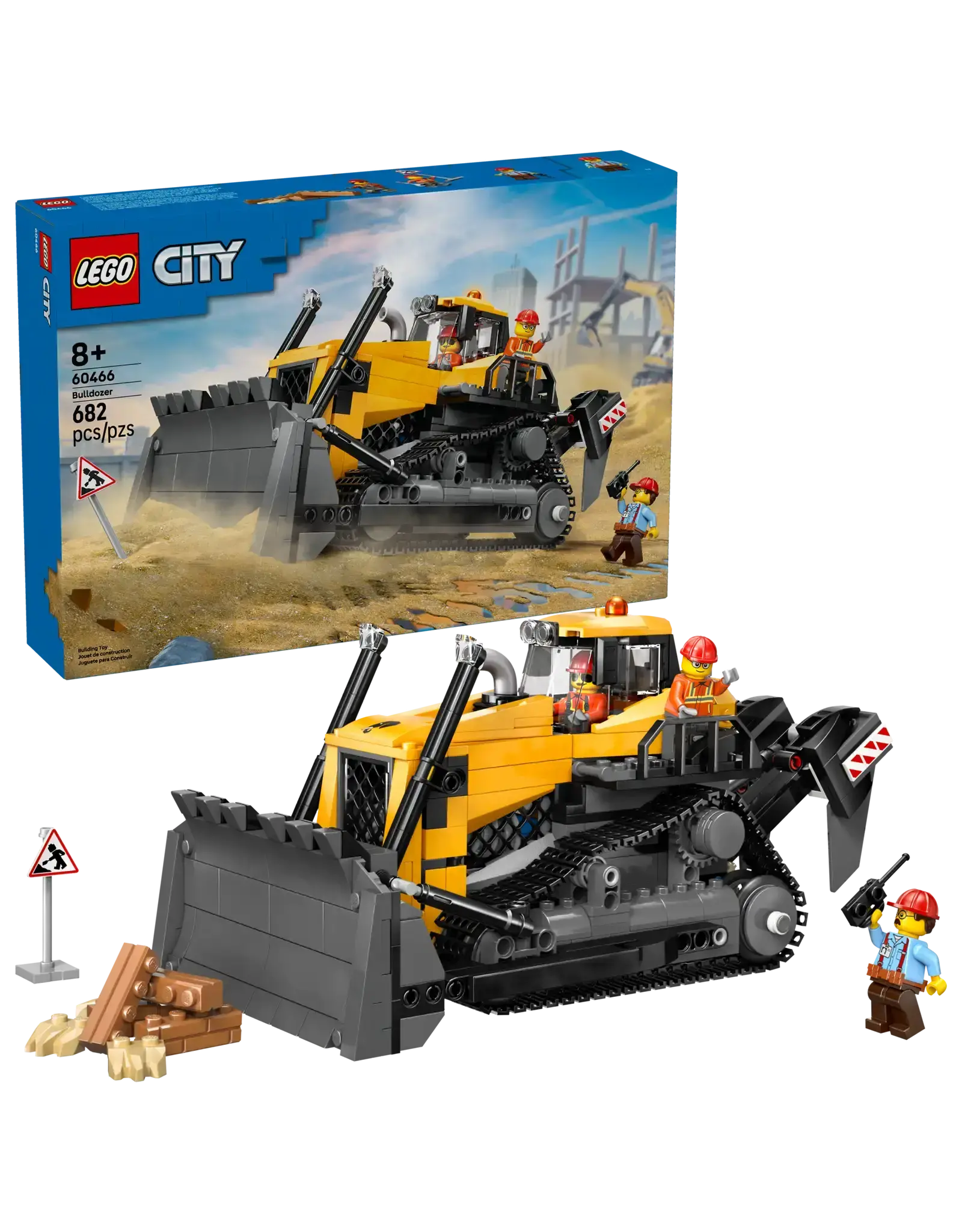 Lego Yellow Bulldozer