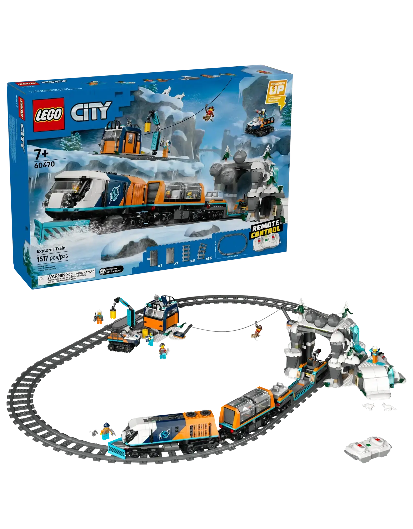 Lego Explorers' Arctic Polar Express Train