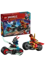 Lego Kai's Motorcycle Speed Race
