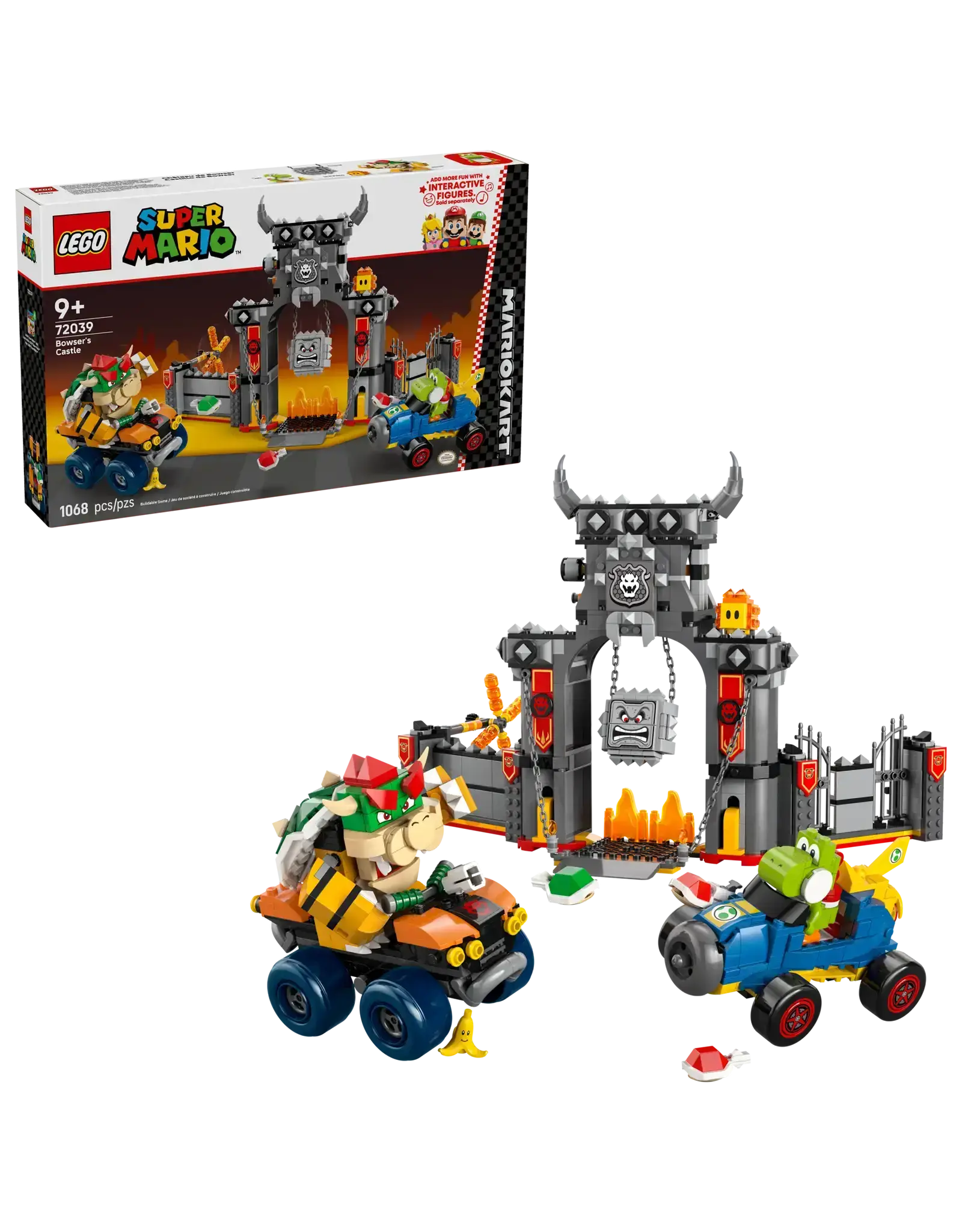 Lego Mario Kart – Bowser's Castle