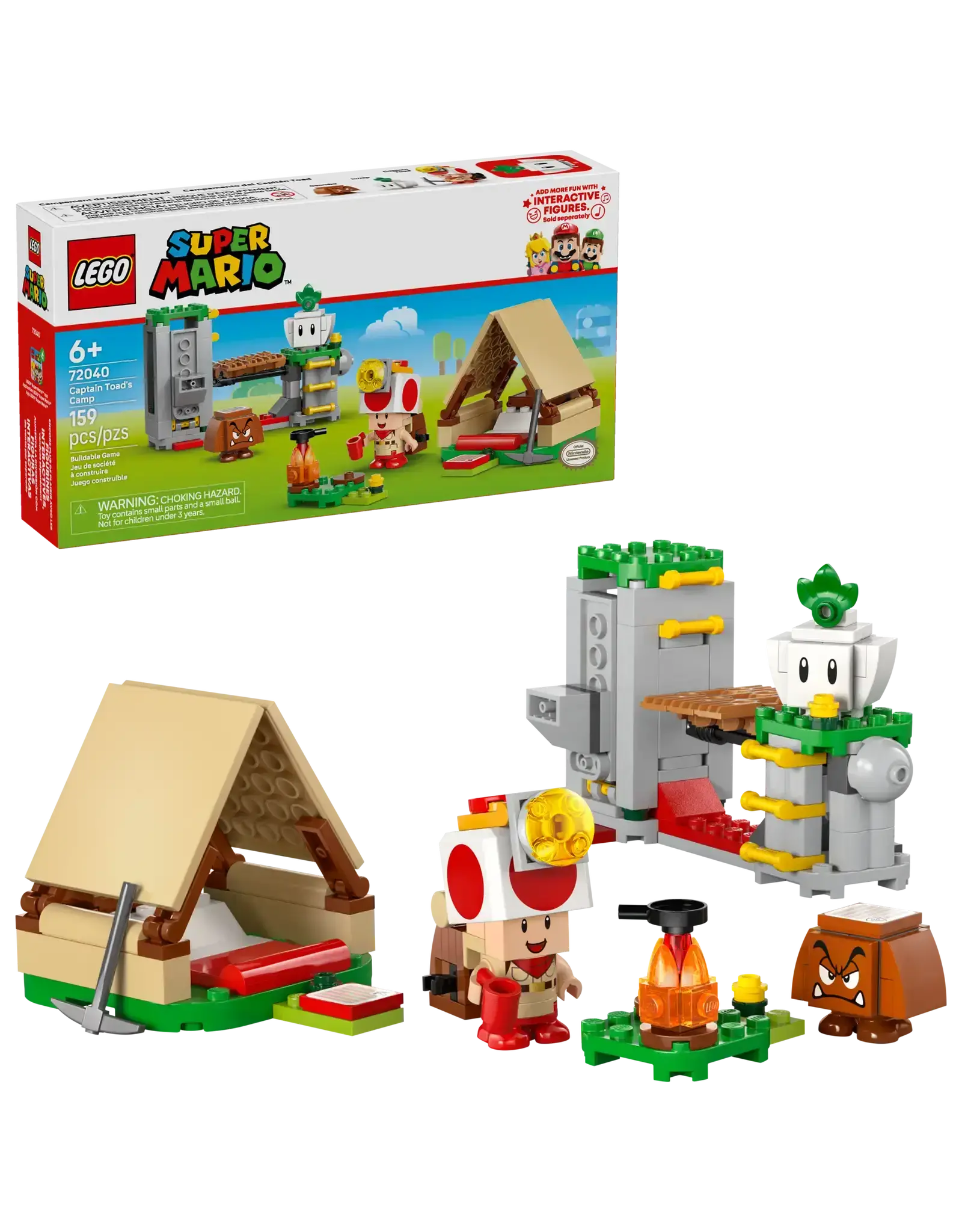 Lego Captain Toad's Camp