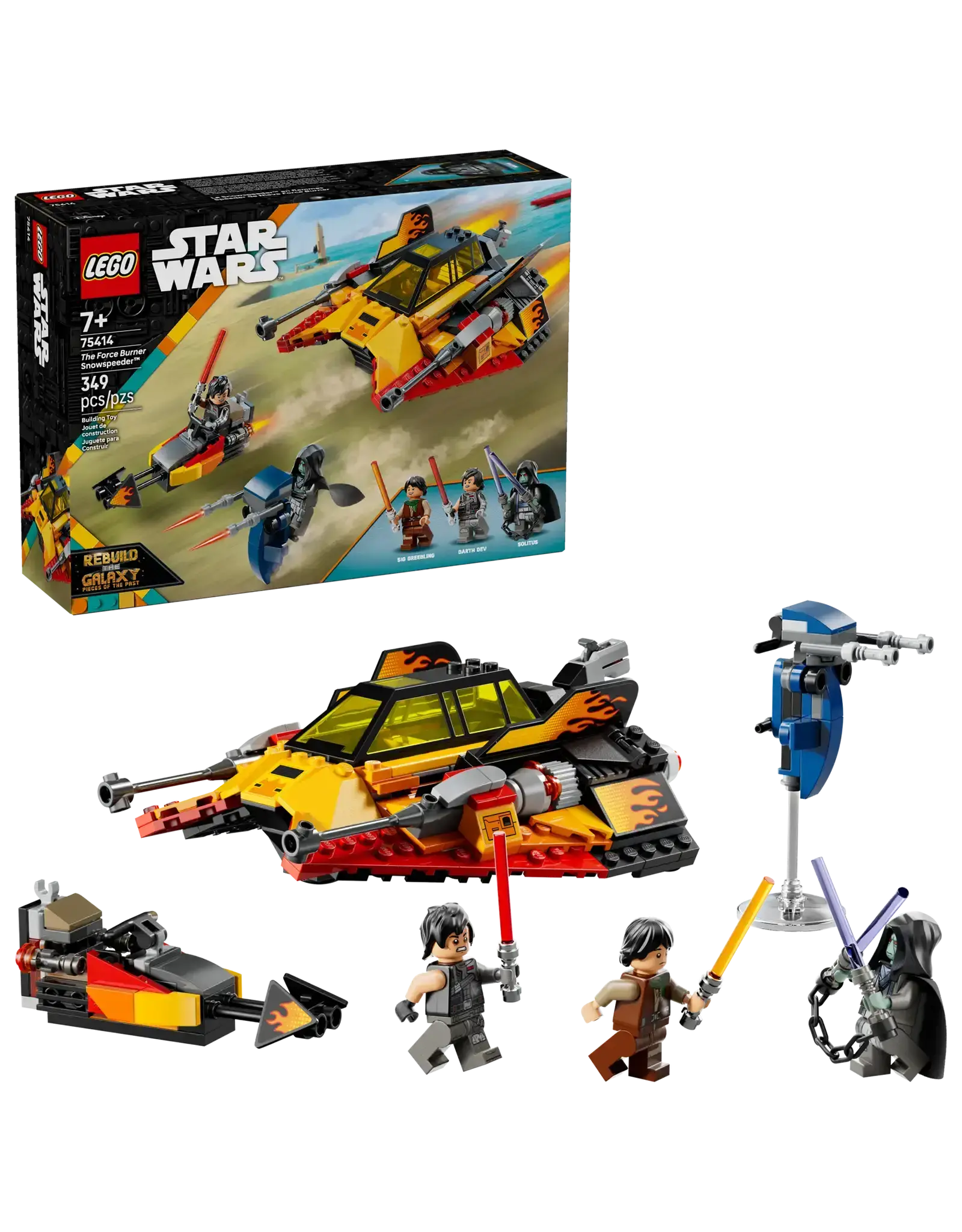 Lego The Force Burner Snowspeeder