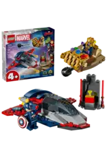 Lego Captain America vs. Thanos