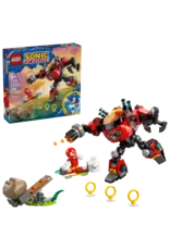 Lego Knuckles vs. Dr. Eggman Egg Crusher Mech